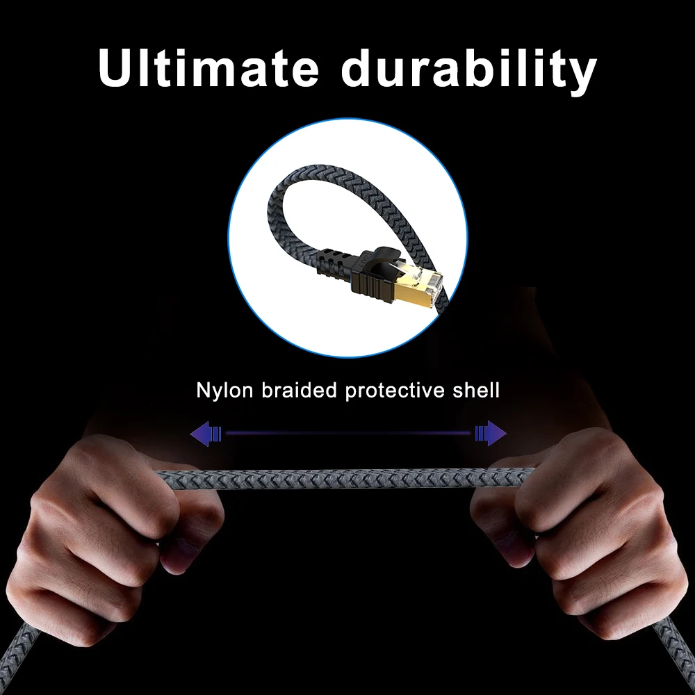 Ethernet кабель Cat7 Lan UTP RJ45 сетевой патч 10 м 15 для ПК модемного маршрутизатора Cat 7 5 8 м| |