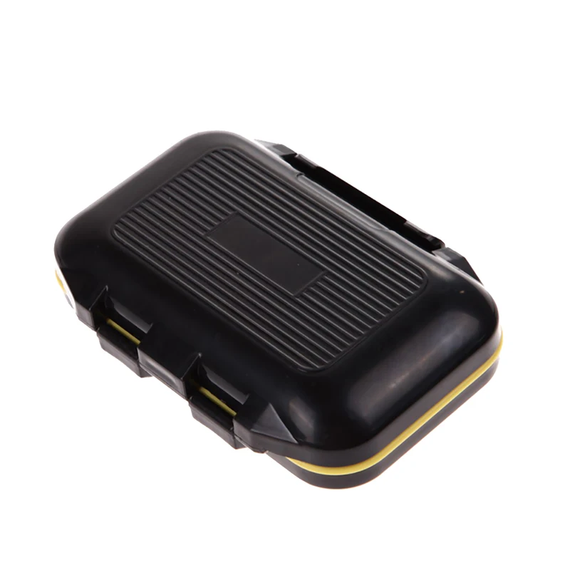 

Водонепроницаемый экологически чистый черный чехол для рыболовных крючков с 12 отделениями