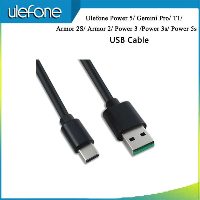 Кабель для передачи данных Ulefone Power 5 Gemini Pro T1 USB оригинал телефона Armor 2S 2 3 3s 5s |