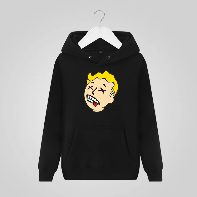 Женская и мужская толстовка с капюшоном принтом игры flout 4 pipboy Nuka cola модное пальто