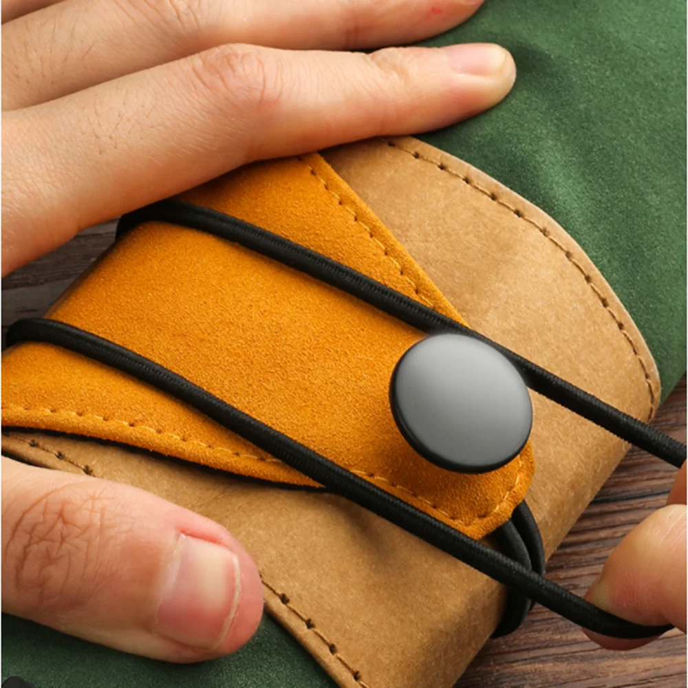 Творческий Винтаж кавайный чехол для карандаша Roll Up Карандаш Чехол Цветной