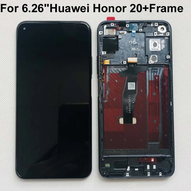 Оригинальный ЖК дисплей тесты 6 26 ''для Huawei Честь 20/ Nova/5T YAL L21 L41 AL10 сенсорный