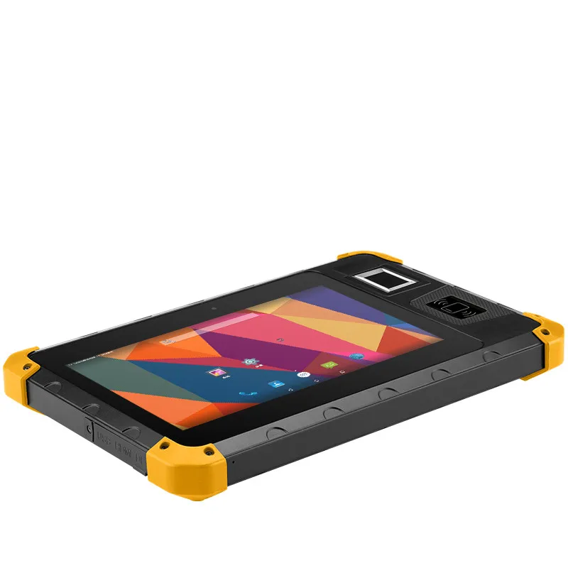 IP67 Rugged Wireless Handheld UHF Fingerprint Large Memory RFID Andriod Tablet