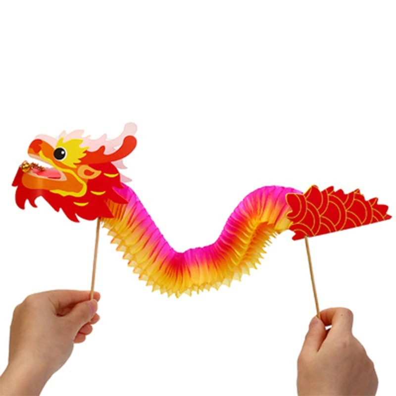 

4pcs 3D Chinese New Year Dragon Garland Hanging Decoration