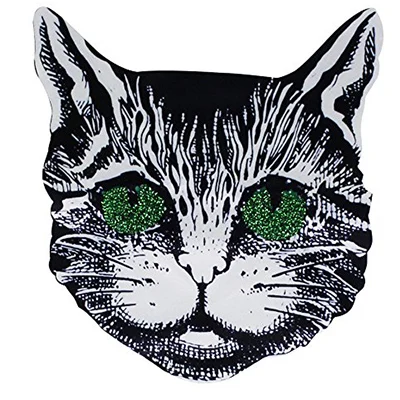 890cat 1pc Вышивка бисером Мода Красота девушка изысканный цветок толстый кот собака олень Appliuqe нашивки значки DIY для пришивания на одежду платье TH1381 - Цвет: 890cat 1pc