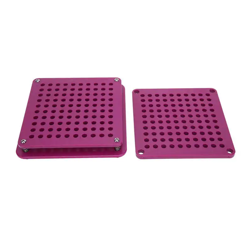 

Ear Clean Tool Ear Cleaner 100 Holes Empty Capsule Plate Capsule Powder Filler Plate Capsule Manual Filling Tool Health Care