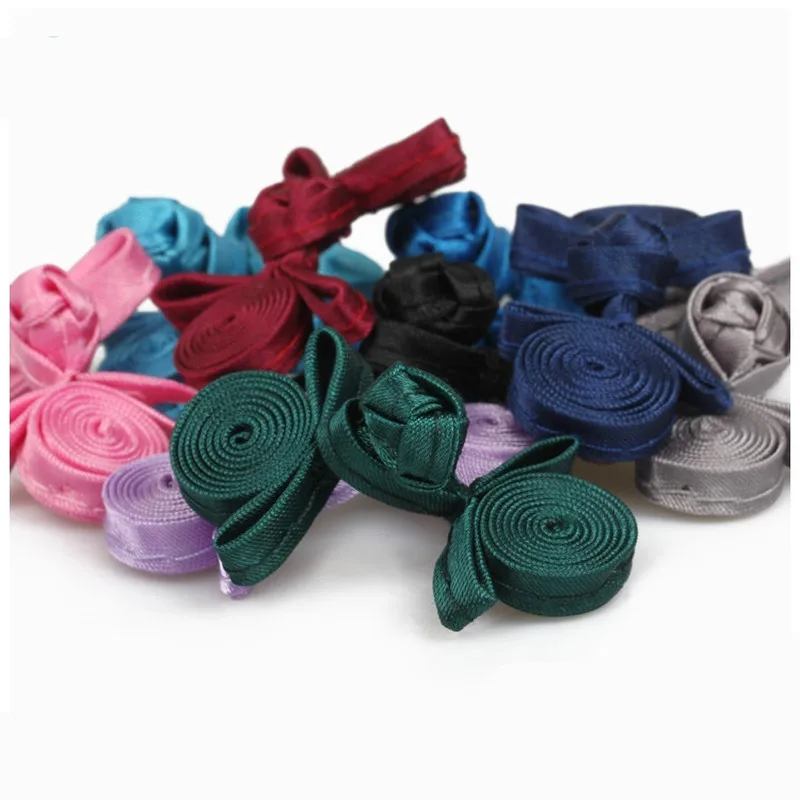 5 пар пуговица в виде китайского узла застежка лягушка ручная работа круглая