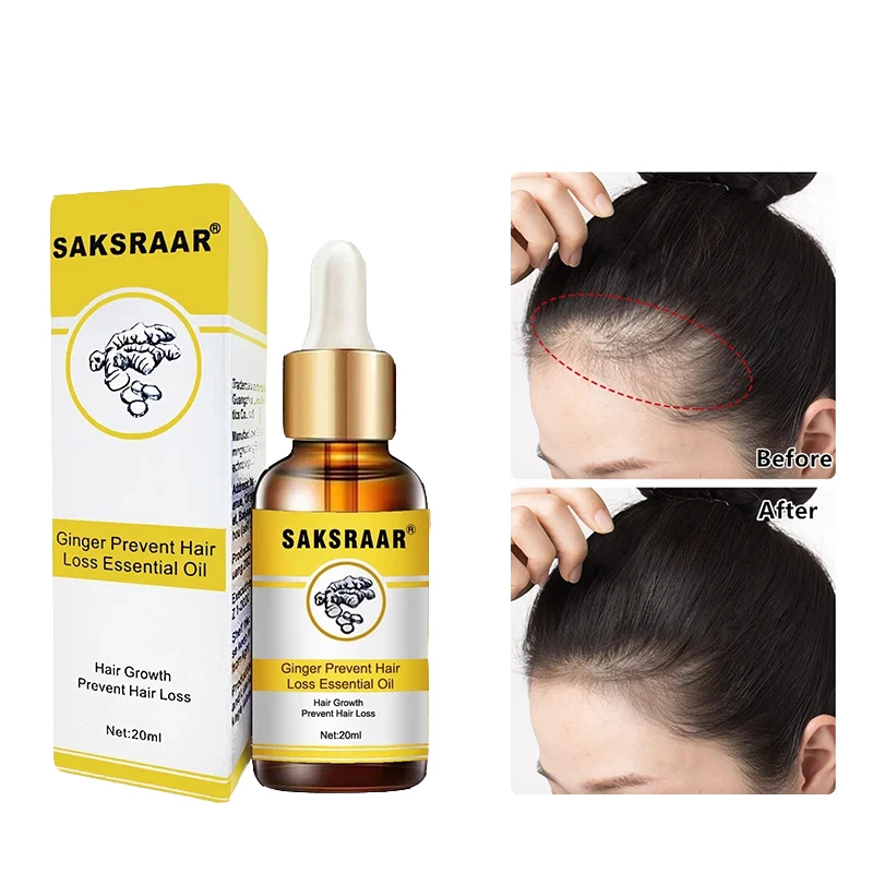 20ml  Hair Care Hair Growth Essential Oils Essence Original Authentic 100% Hair Loss Liquid Health Care Beauty Dense Hair Growth