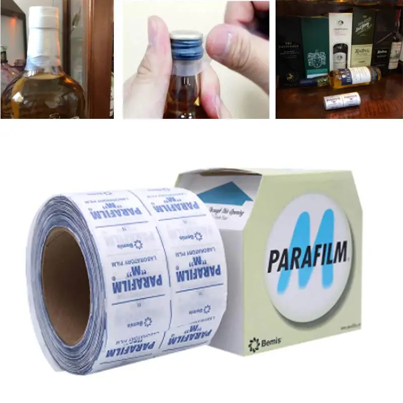

Лабораторная упаковочная пленка Parafilm M, тестовая пленка 10 см/4 дюйма шириной, длиной 2 м, 5 м