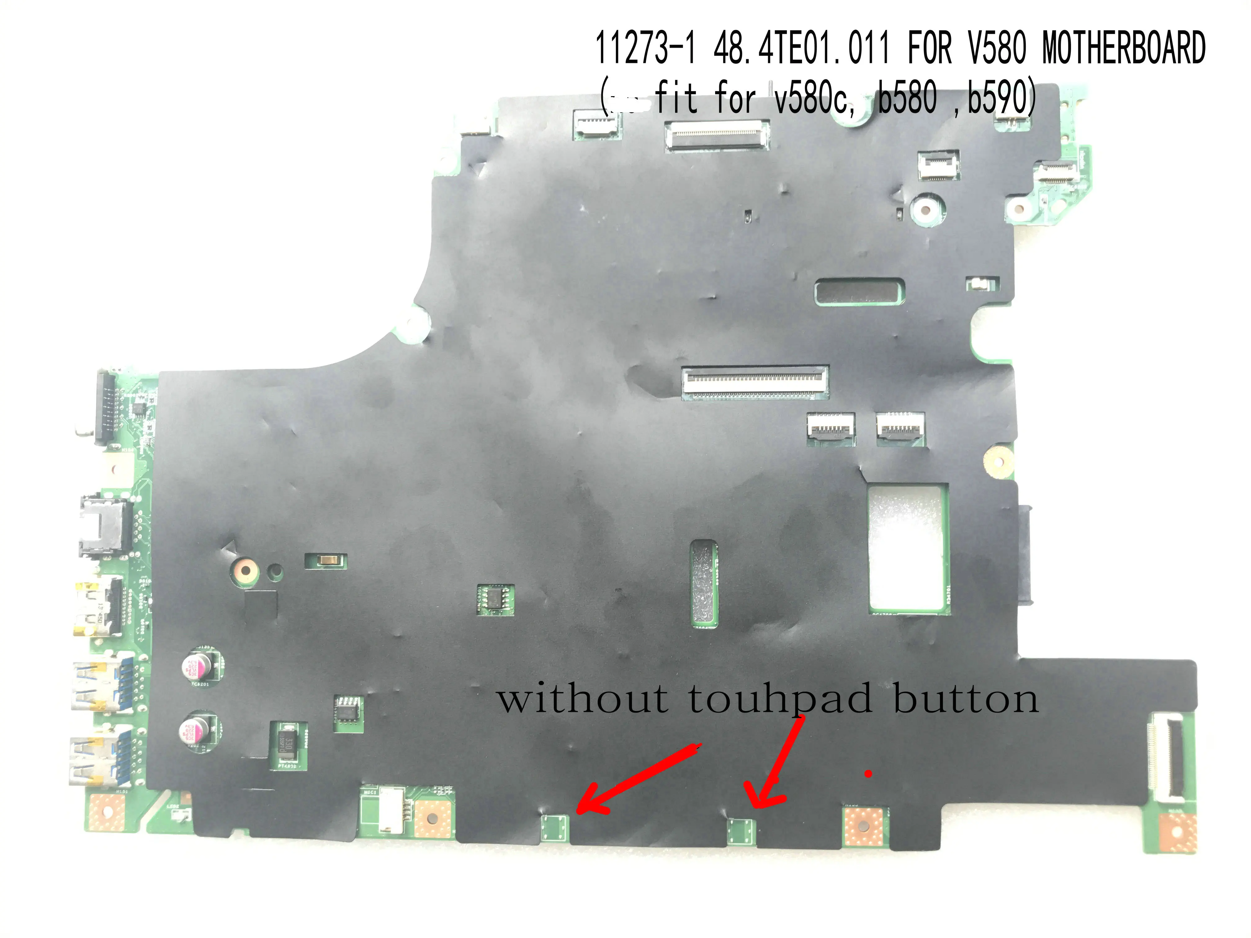 Материнская плата B590 для LENOVO B580 V580C материнская ноутбука LA58 11273 1 48.4TE05.011 / 48.4TE01.011 GT