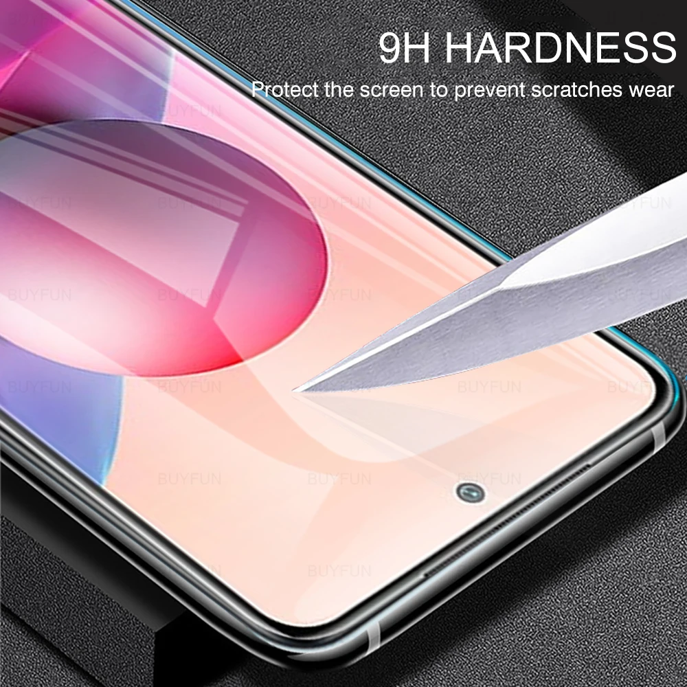 2pcs readmi note 10s glass tempered glasses for xiaomi redmi note 10 s 10s note10s glas anti-scratch screen protectors film
