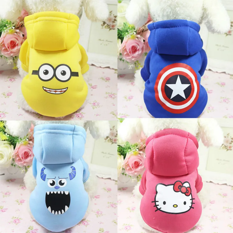 

Pet clothes dog clothes autumn and winter new fleece sweater button autumn and winter fur monster