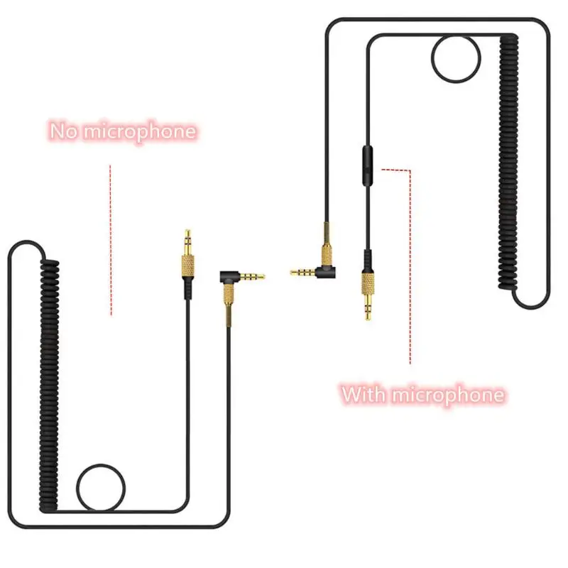 

Spring Cable Cord Line for marshall Major II 2 Monitor Bluetooth Headphone 652E