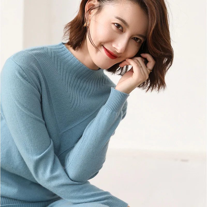 2019 горячая Распродажа 100% коза кашемир высокого качества Женский свитер