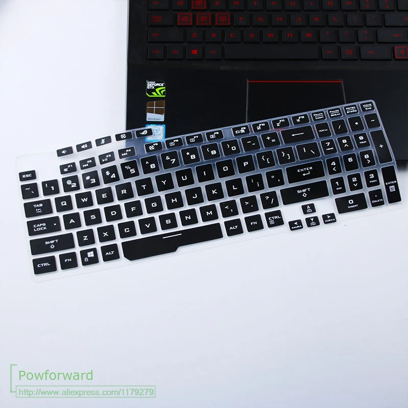 Защитный чехол для игровой клавиатуры ASUS TUF A15 FA506 FA506iu FA506iv Fa506ii / Asus A17 FA706 Fa706ii