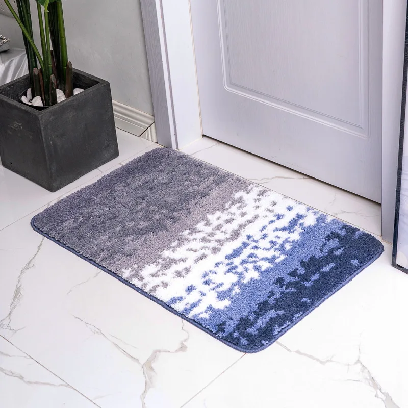 Моющийся коврик для ванной супервпитывающий нескользящий душевой туалета