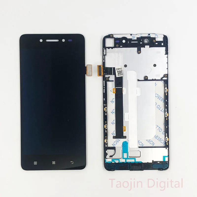 ЖК для 5," lenovo S90 ЖК-дисплей кодирующий преобразователь сенсорного экрана в сборе с рамкой S90-T S90-U запасные части для S90-A