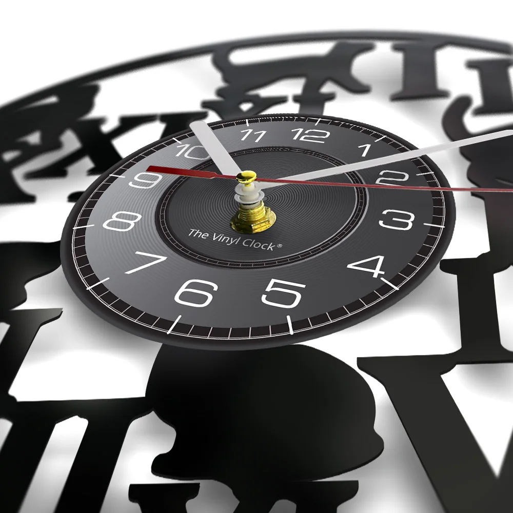 Кошек виниловых пластинок учета рабочего времени светодиодный светильник декор