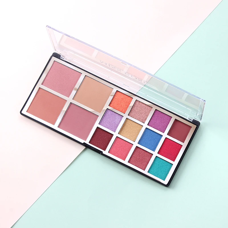 

16 Colors Pearlescent Matte Eyeshadow Palette Shimmer Highlight Pigment Natural Long-lasting Makeup Pallete Cosmetics Eye Makeup