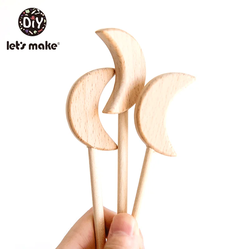 От компании Let's Make 3 предмета детские игрушки Бук деревянная звезда деревянный