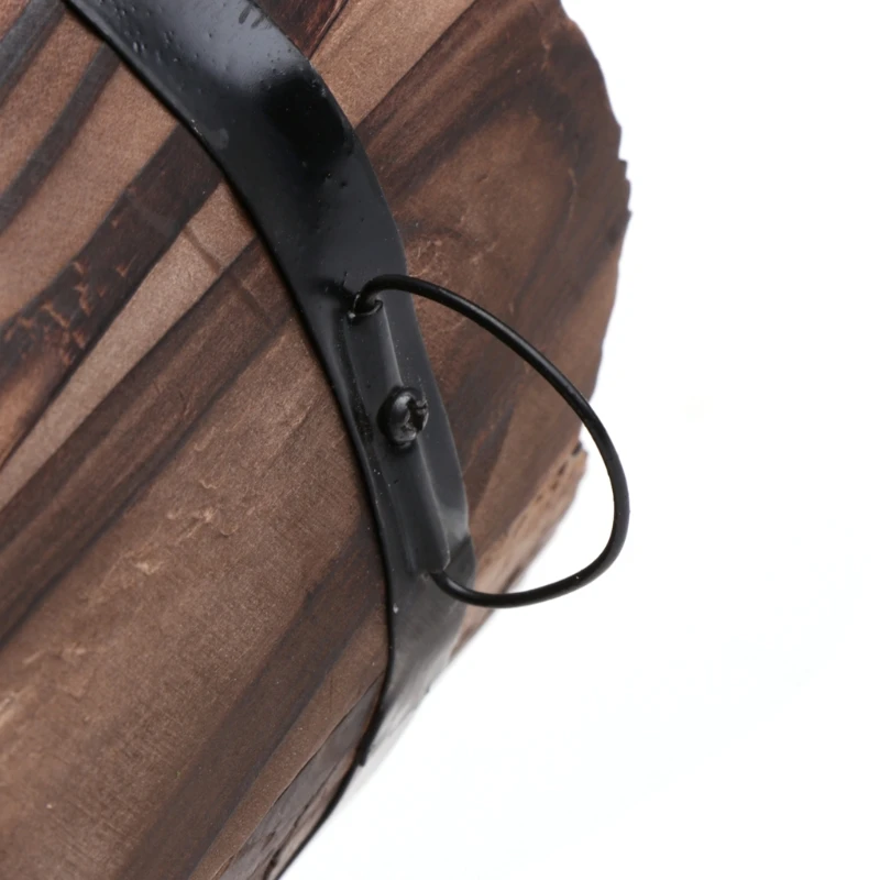 2020 новые ретро круглые деревянные цветочные горшки кашпо бочки для домашнего