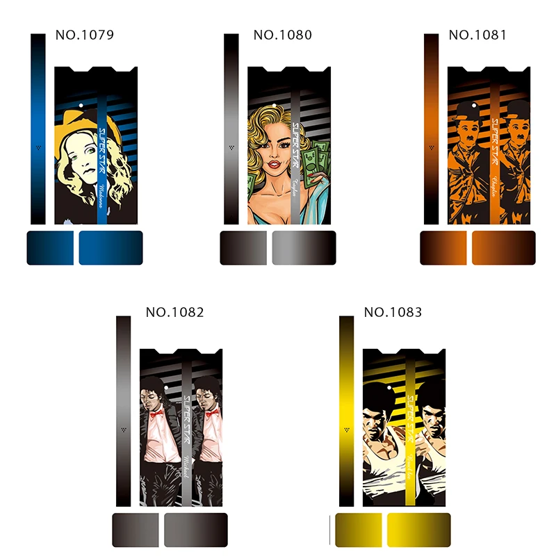 Magick Акула высокое качество Мадонна Элвис Сексуальная Женская наклейка для Juul