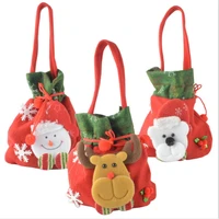 christmas day lucky bag gift bag plush apple bag event holiday home decoration gift bag