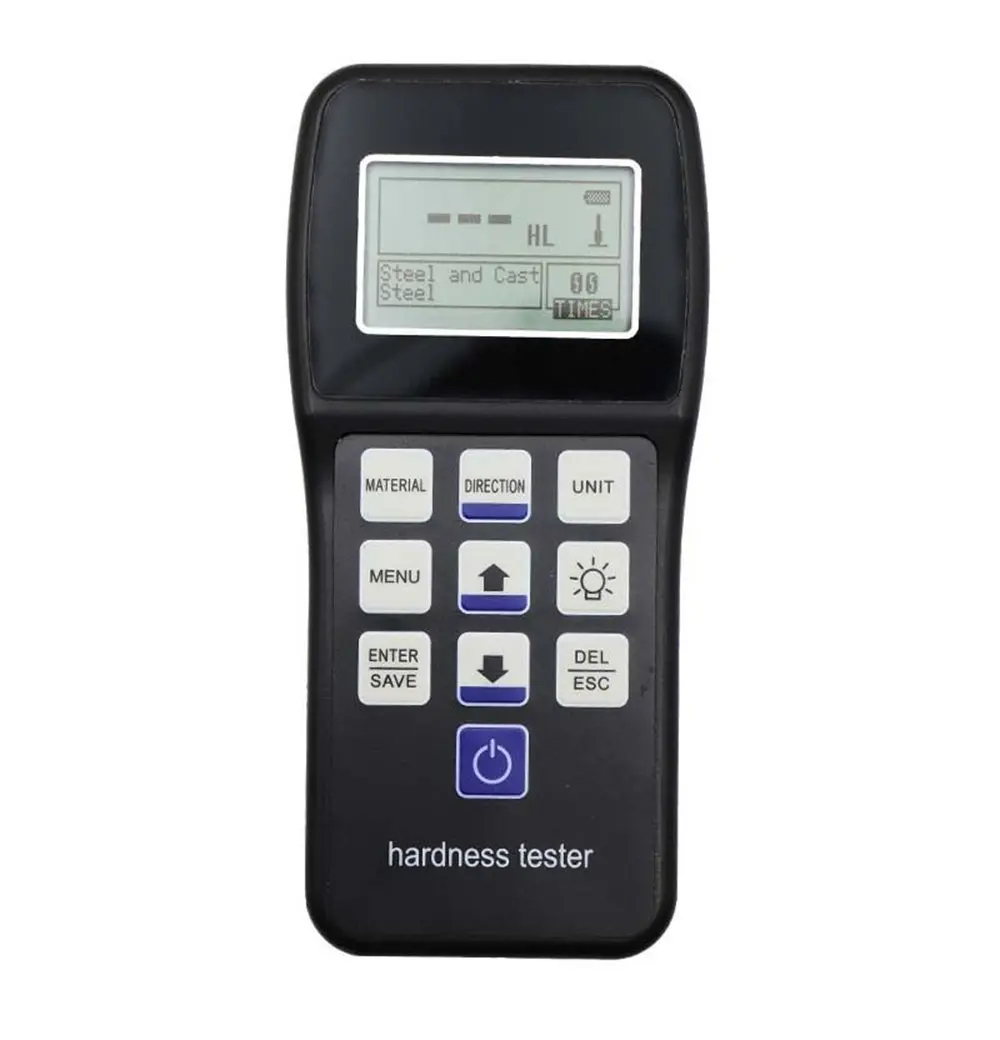 Цифровой Твердомер отскок твердости Leeb тестер для металла Сталь метр по шкале