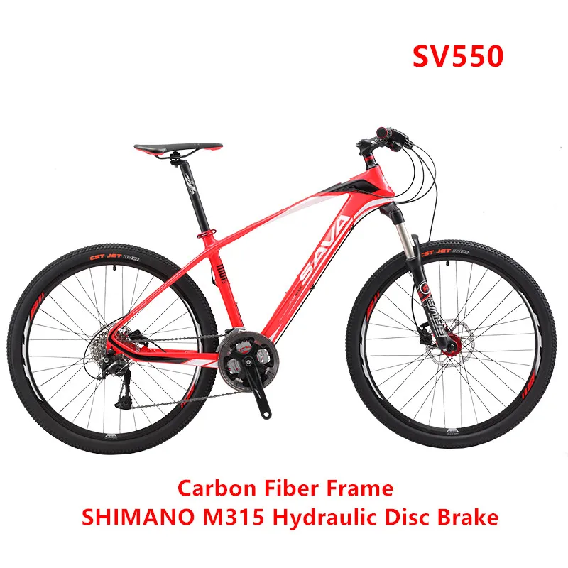 Новый бренд углеродного волокна 27 скорость 26 дюймовый Гидравлический дисковый