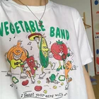 Sunfiz YF Женские топы с цветочным принтом 2020 шикарная свободная футболка с круглым вырезом и коротким рукавом повседневные летние винтажные футболки милые топы в стиле Харадзюку