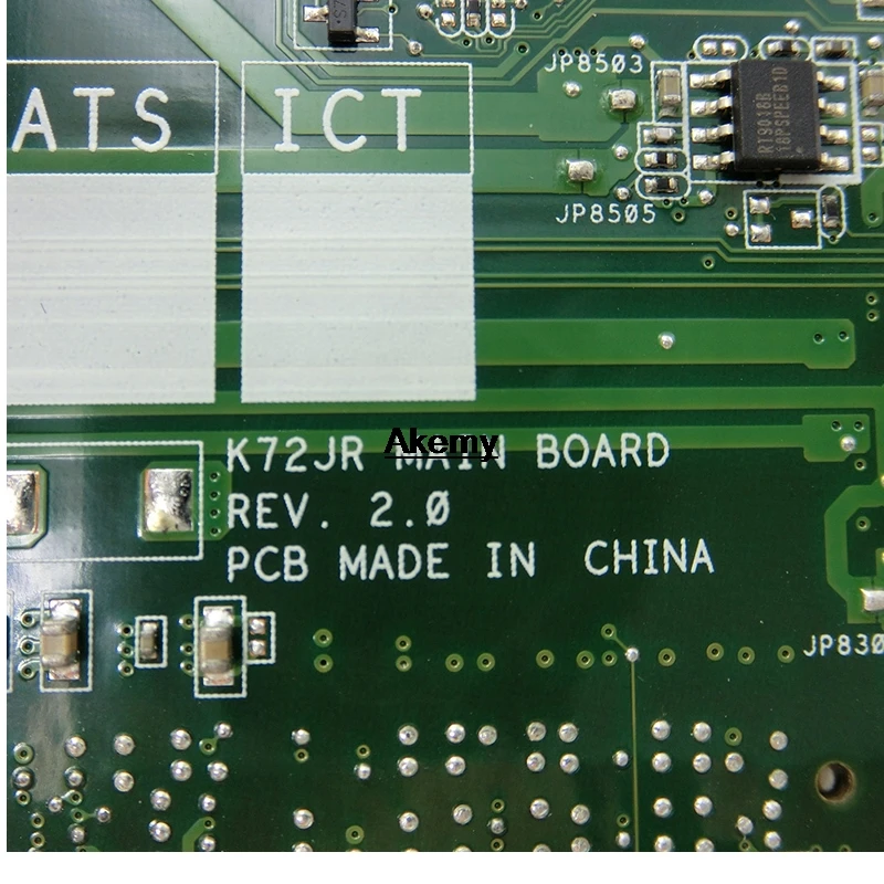 AK K72JT материнская плата для ноутбука ASUS K72JR K72JT K72JU K72J K72 тест оригинальная материнская плата HM55