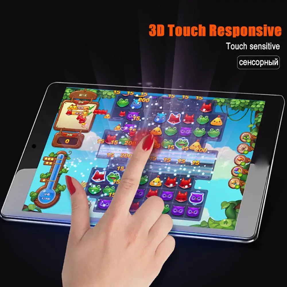 

New Tempered Glass Screen Protect for iPad 2 3 4 5th 6th Air Mini 7.9 Pro 9.7 10.5
