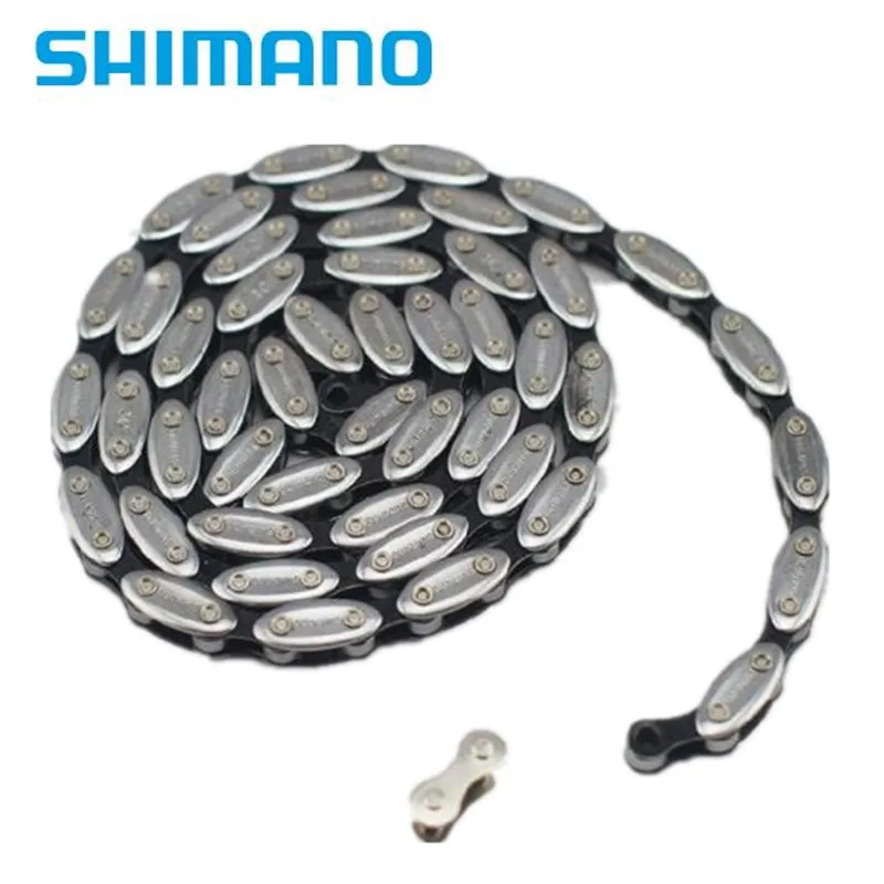 Shimano NX01 односкоростная оливковая цепь с фиксированной передачей горный
