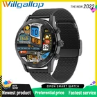 Смарт-часы мужскиеженские с поддержкой Bluetooth, экран 454*454