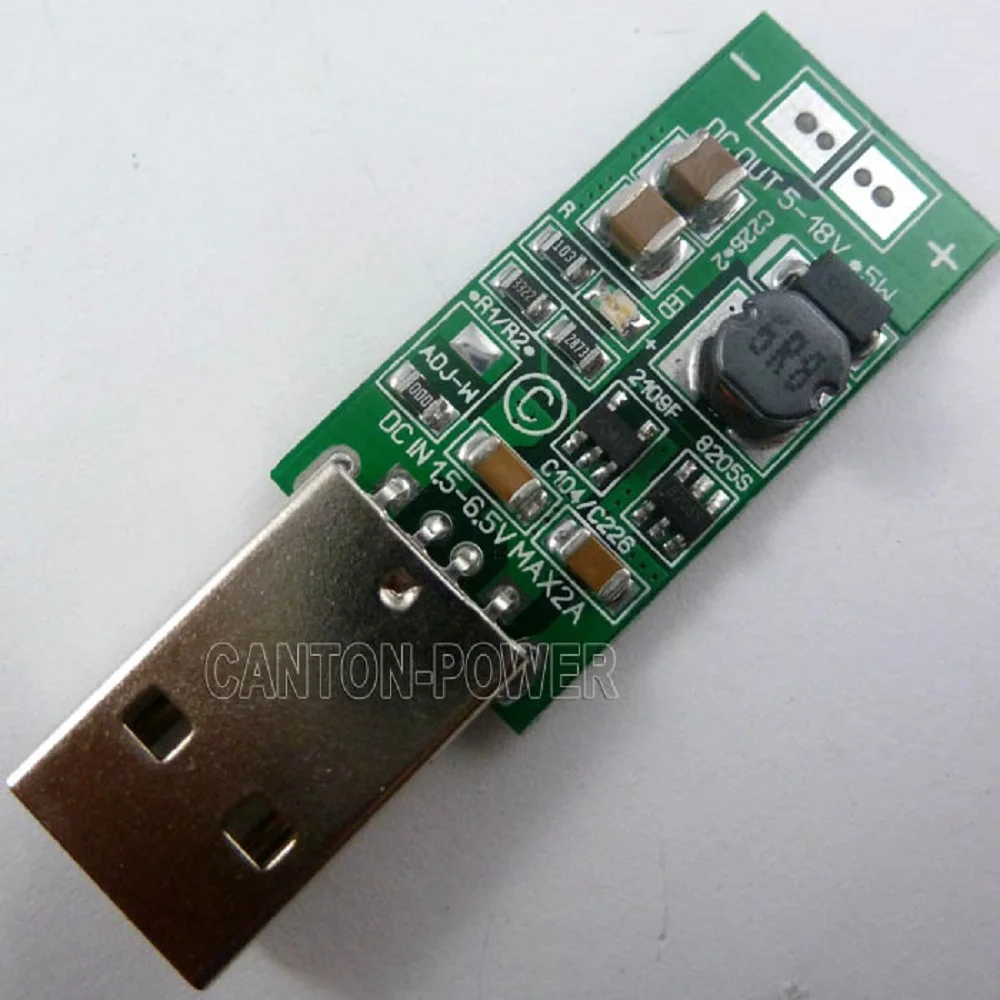 USB DC 5V до 12V повышающий преобразователь Повышающий Модуль для монитора камеры
