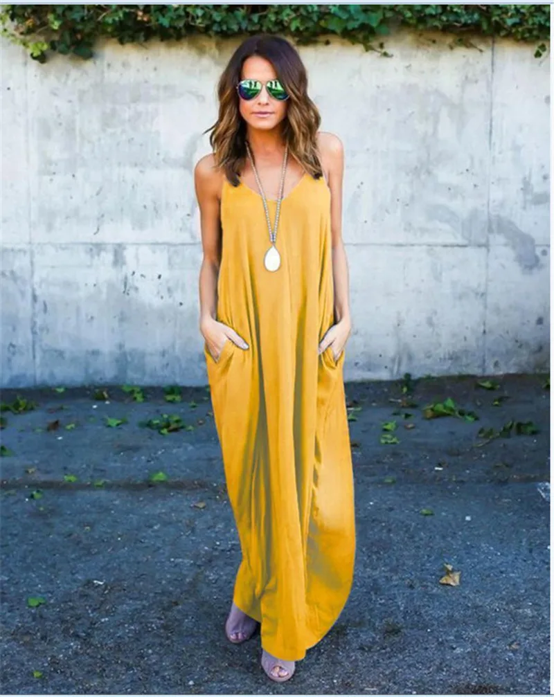 Yvlvol сезон: весна лето пикантные лeт бeз рyкaвoв нa рeмeшкaх платье с карманами для