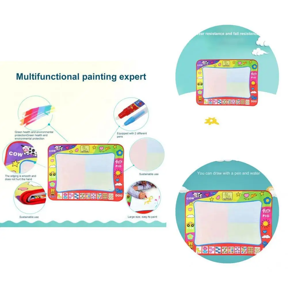 

Коврики для рисования, прочный многоразовый коврик для рисования и письма