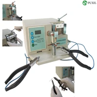 Micro Spot Welder Manual Spot Welder Micro Adjust Spot Welding Machine with Clamps HL-WDII