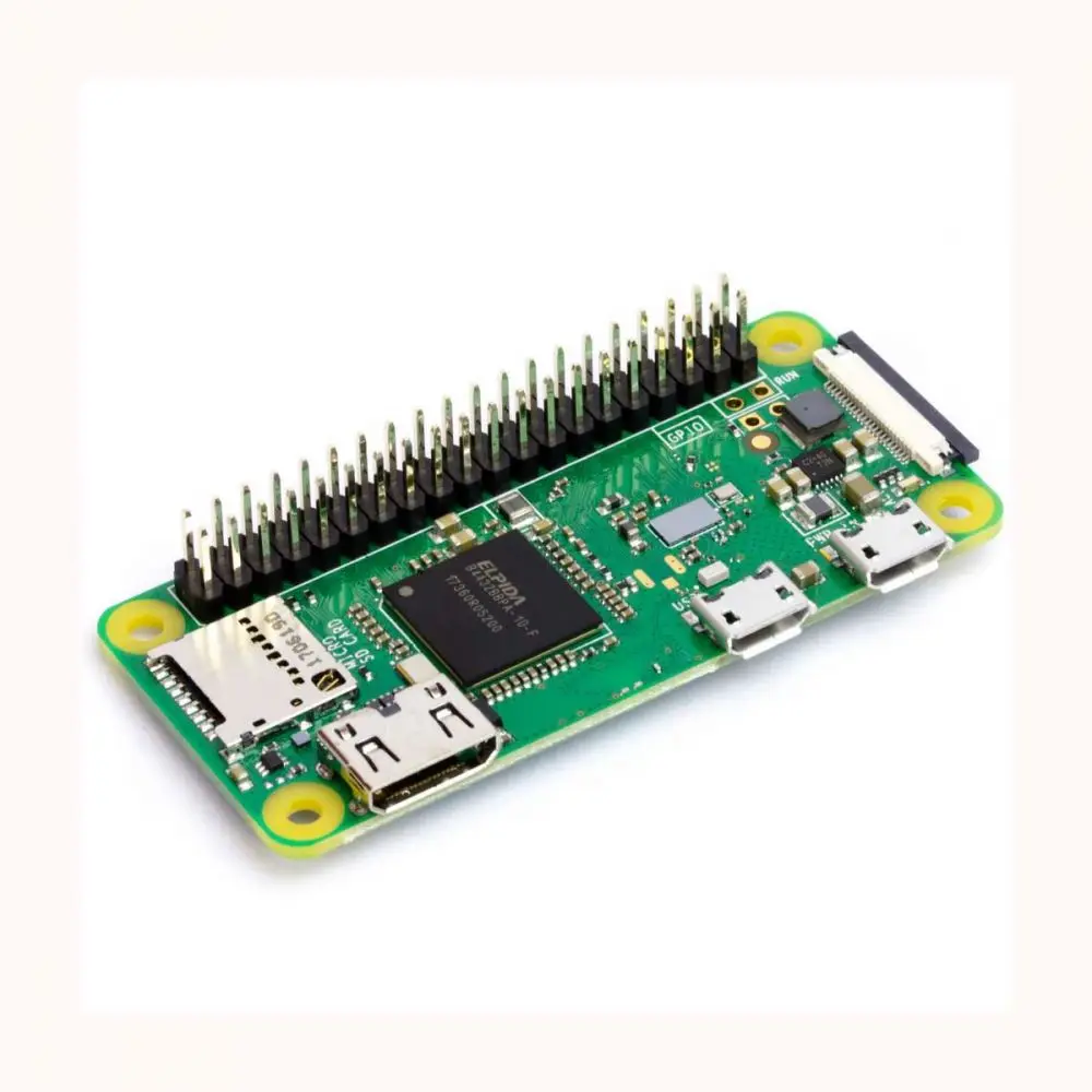 Перейдите к началу галереи изображений Pi ZERO WH с разъемом (Raspberry Pi) BLE 802 11 b/g/n