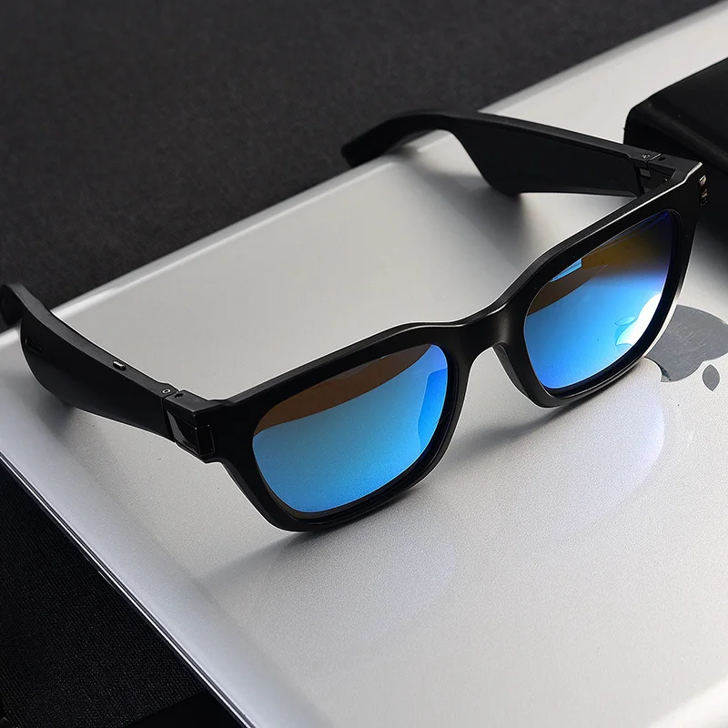 저렴한 세련된 편광 블루투스 안경 투명 스마트 블루투스 선글라스, 안티 블루 라이트 렌즈 선글라스