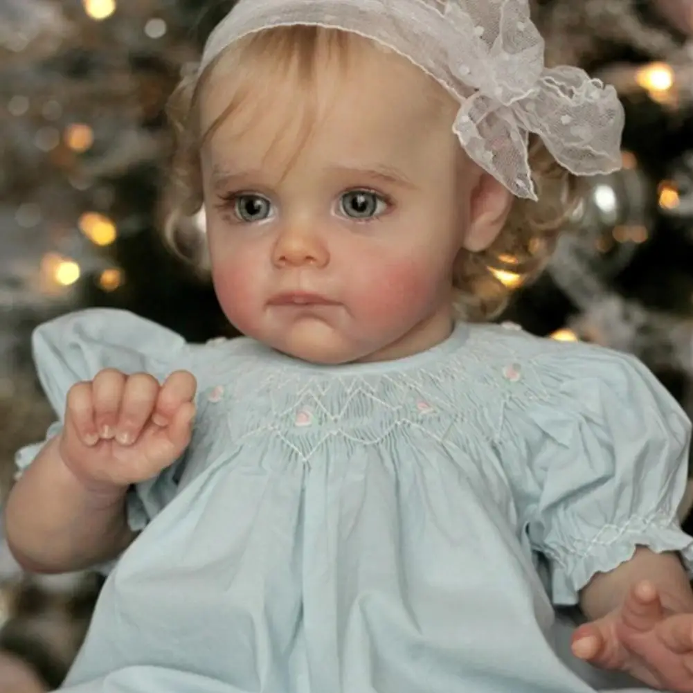 

23 Inch Limited Edition Reborn Doll Kit Maggi With COA Simulation Flesh-colored Popular Kit Lifelike Doll Soft Feel