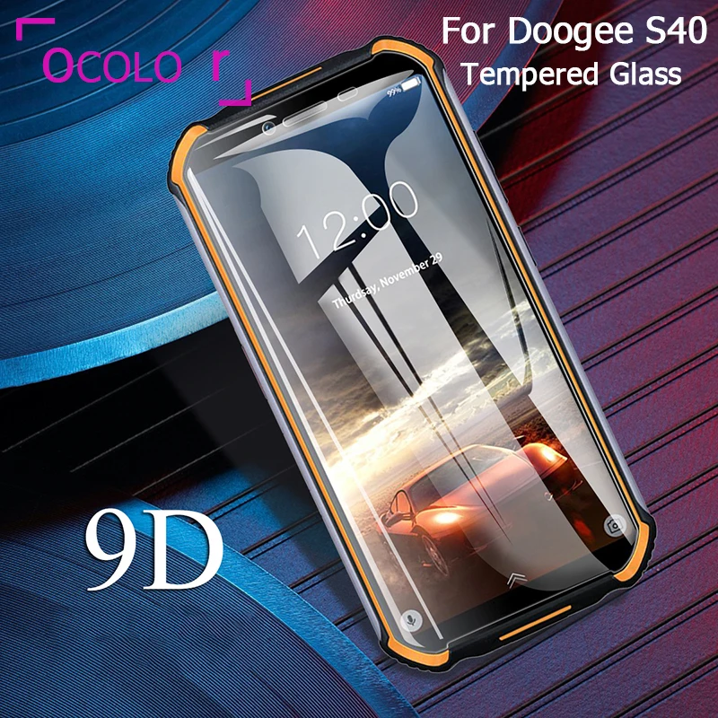 Ocolor Для Doogee S40 стальная пленка из закаленного стекла Защитная для замены экрана 5
