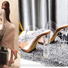 Женские уличные шлепанцы на высоком каблуке, нескользящая Мягкая Летняя обувь на плоской подошве, женские сандалии, 2022