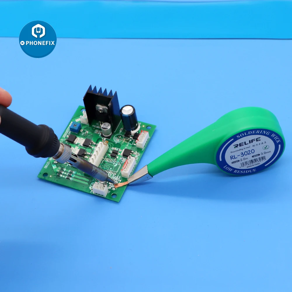 Оплетка для распайки Relife припой инструменты ремонта и сварки проводов Оловянная