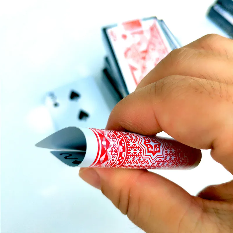 1 коробка/12 колода качество водонепроницаемый ПВХ пластиковые игральные карты