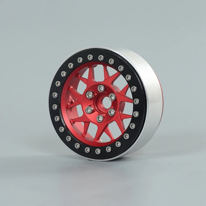 

4PCS 1.9Inch Beadlock Wheels Rims Width for 1/10 Axial SCX10 TRX4