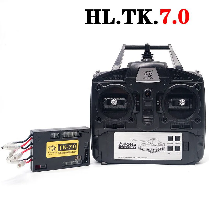 Henglong RC Танк 7 0 версия пульт дистанционного управления/2 4G материнская плата