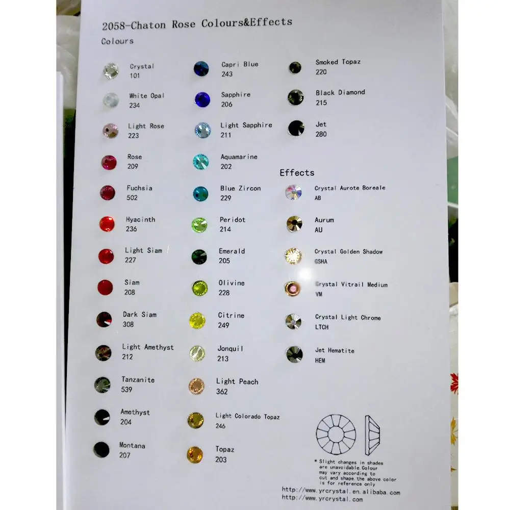 Подвески 2088HF с горячей фиксацией прозрачные новые Facted 8 большие маленькие