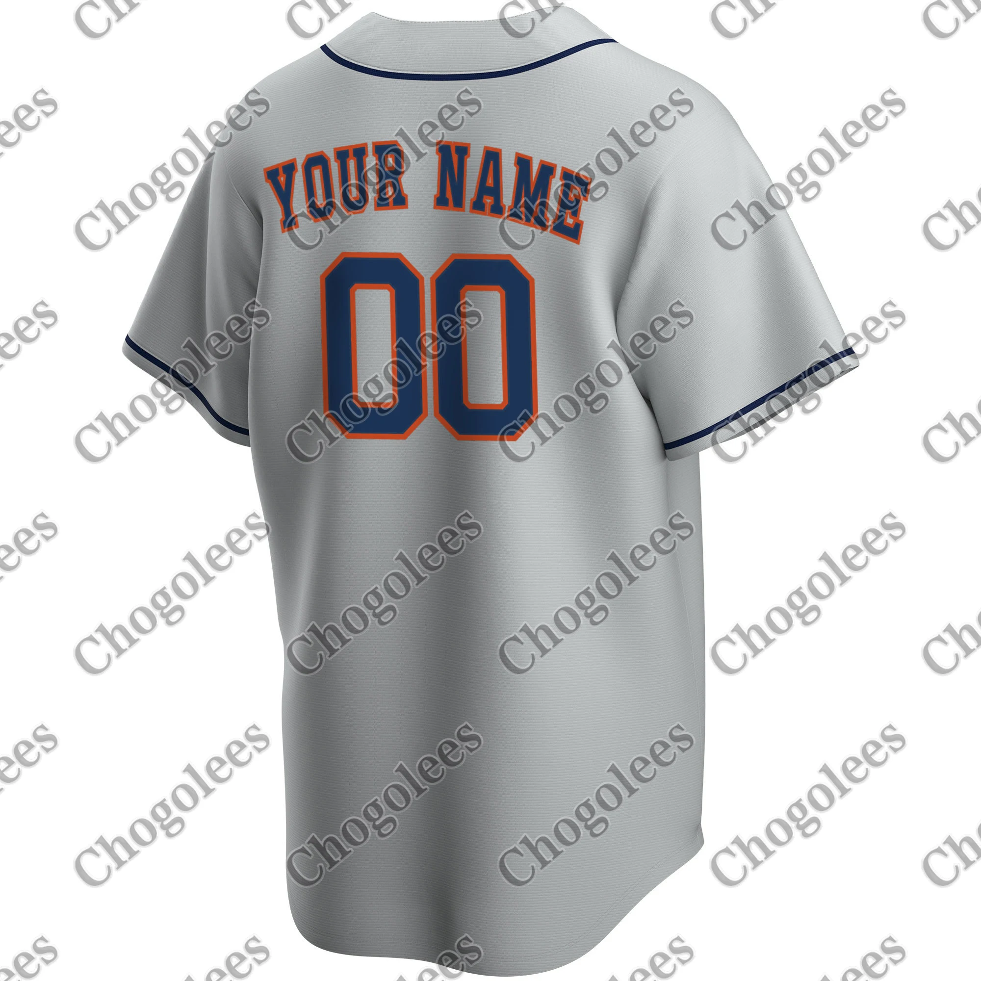 

Baseball Jersey Houston Road 2020 Custom Jersey - Gray