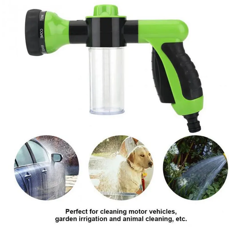 Многофункциональный распылитель 8 в 1 для мыла шланг насадка высокого давления